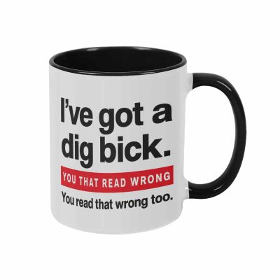 Sarcastic Quote Ceramic Mug  Funny Spoonerism Typography Print Microwave Safe Ergonomic Handle Great For Office Coffee Break Home Relaxation Birthday Gift